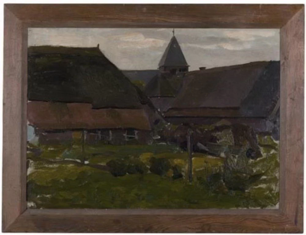 Fabbricati agricoli in un villaggio di Achterhoek - Kunstmuseum Den Haag